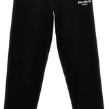 Balmain Black Girls Logo Leggings