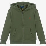 RALPH LAUREN KHAKI PONY LOGO JOGGER SET