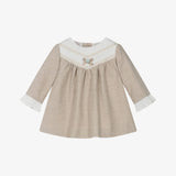 PAZ PONY WOOVEN BABY DRESS