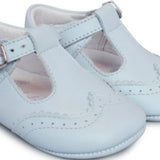 BORBOLETA PALE BLUE SOFT LEATHER BABY SHOE