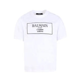 WHITE BALMAIN TSHIRT