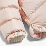 MONCLER LIGHT PINK TAZUI HOODED DOWN COAT