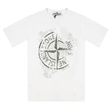 Stone Island Compass Logo T-Shirt White