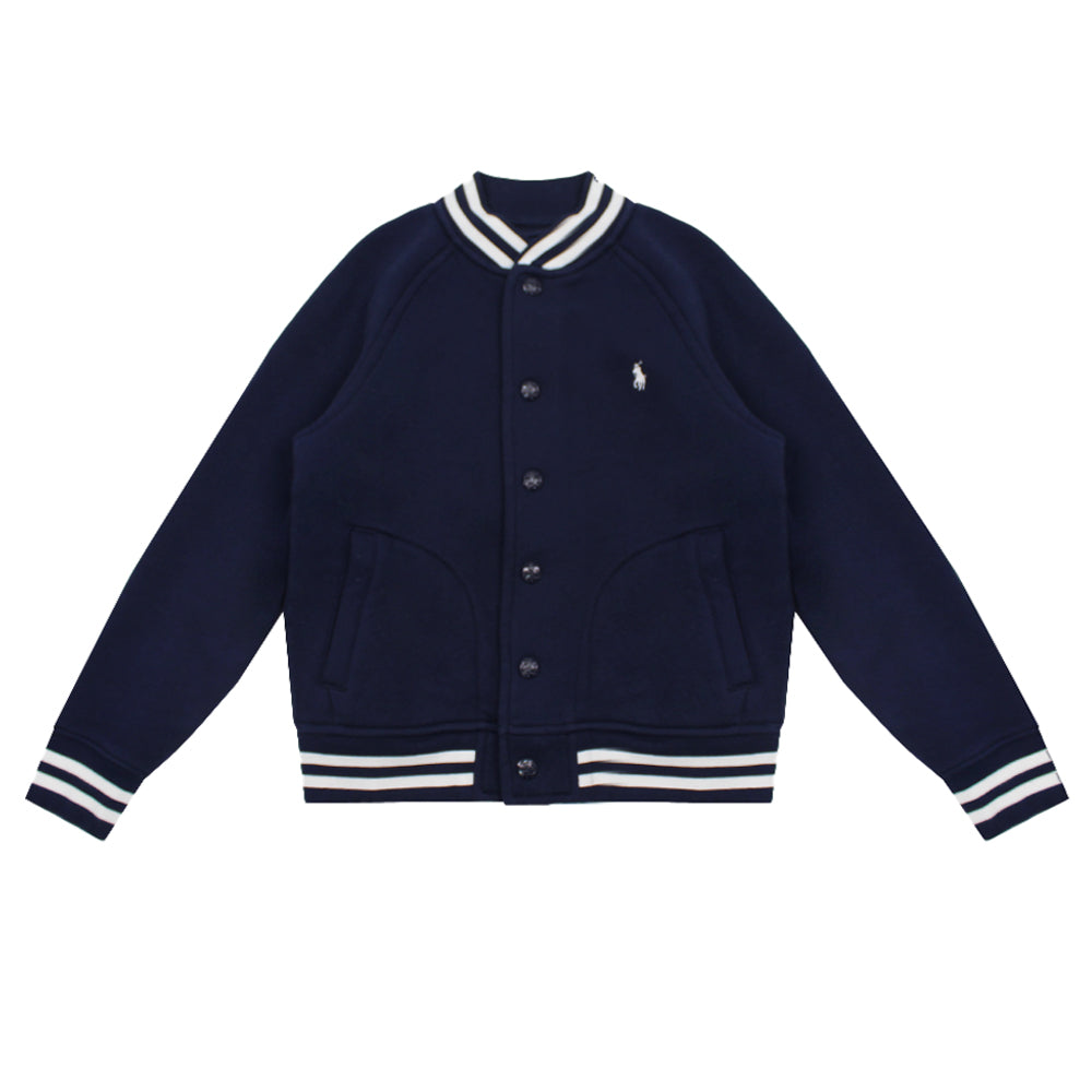 Ralph Lauren Navy Baseball Jacket